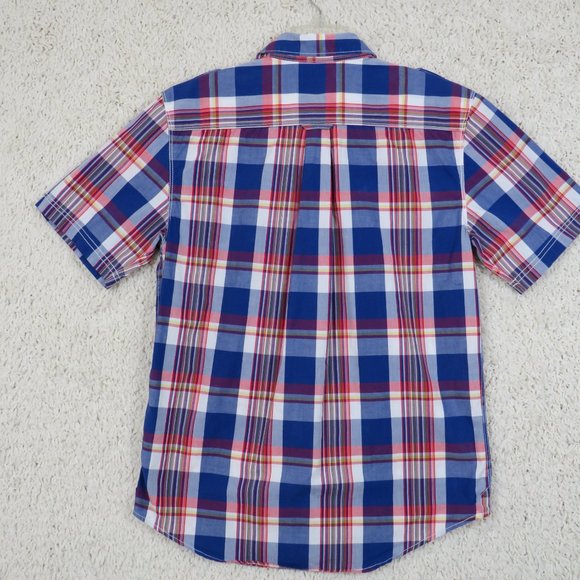 American Rag* Men's Short Sleeve Button Down Shirt Size Small Vibrant Pattern - Picture 2 of 7